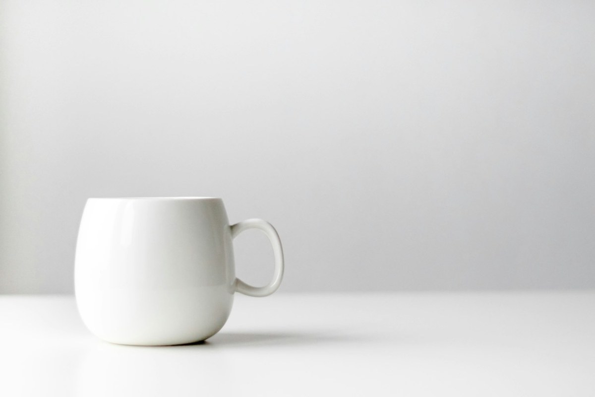 The original photo of the ceramic mug